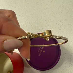 Kate Spade bevel bow bracelet